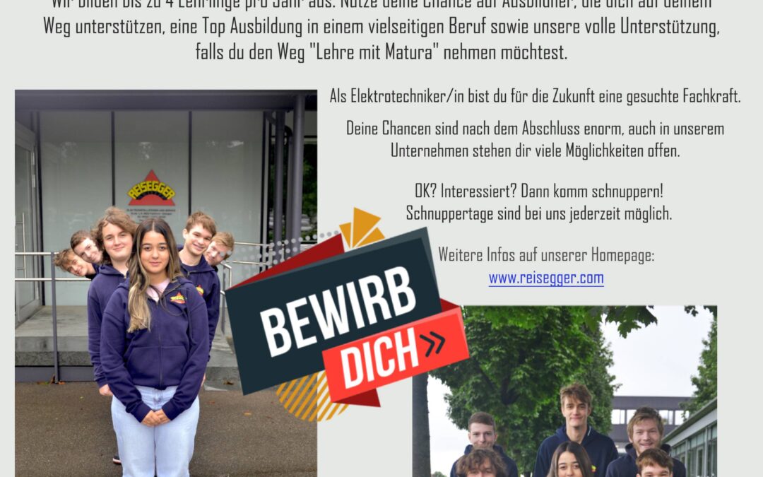 Lehre bei Elektro Reisegger